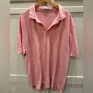 Peter Millar Light Pink Polo Shirt
